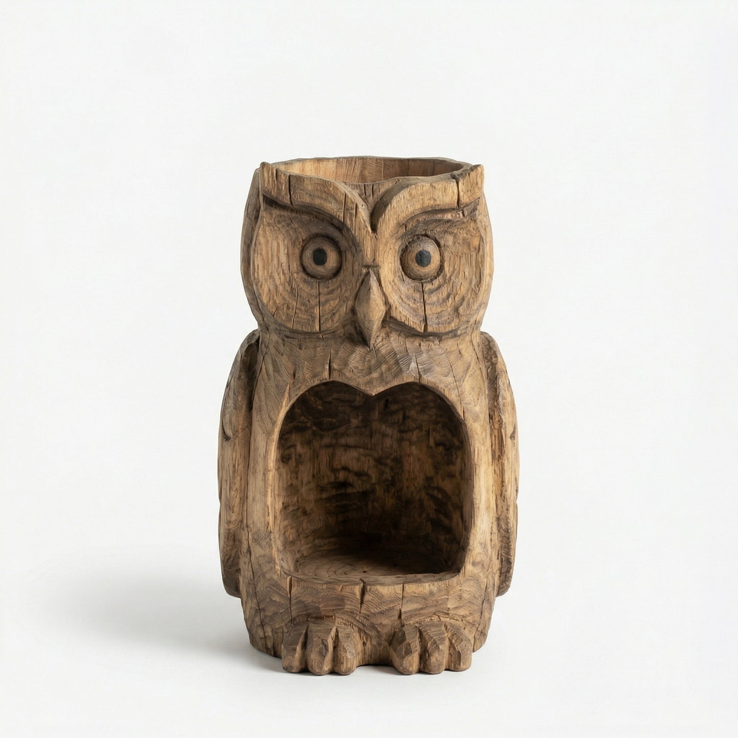 Baslayer™The Quiet Watcher - Owl Watcher Feeder--8inch
