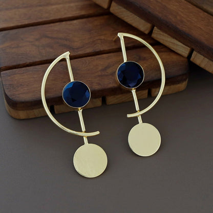 Shape Round Glossy Earring