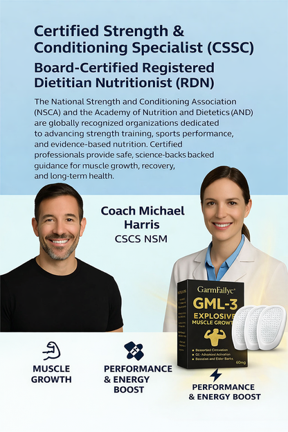 Official Store | GarmFailyc® 💪 GML-3 Disposable Muscle Patches (Just once a day, visible gains in 7 days) ✅ For skinny body, low muscle mass, poor strength, slow recovery, hormonal imbalances, and more.
