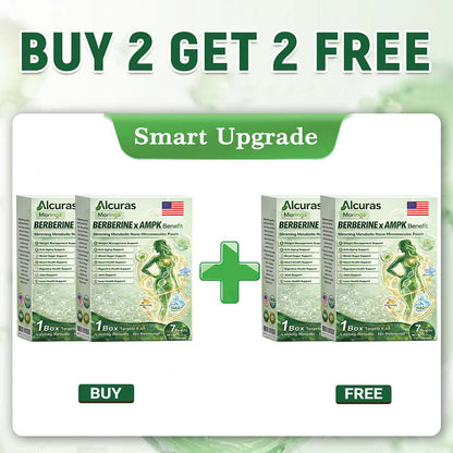 🧬Alcuras™ Moringa × Berberine × AMPK 8-Benefit Slimming & Metabolic Nano Microneedle Patch❤️