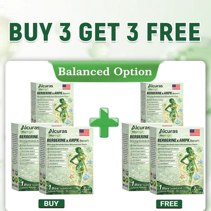 🧬Alcuras™ Moringa × Berberine × AMPK 8-Benefit Slimming & Metabolic Nano Microneedle Patch❤️